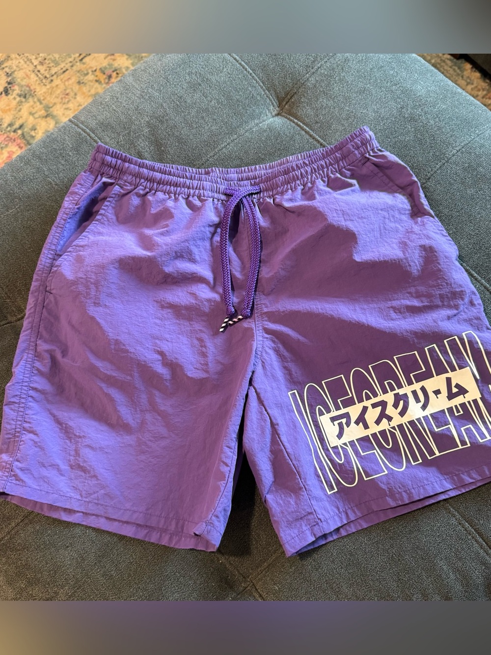 Ice Cream Men’s Small Purple Shorts Nylon